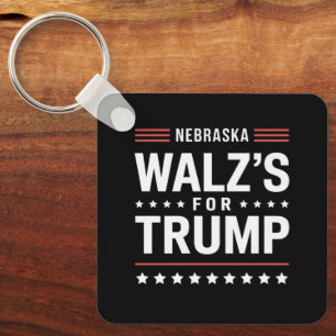 Porte-clés Drôle Trump Vance Walz's Pour Trump Nebraska