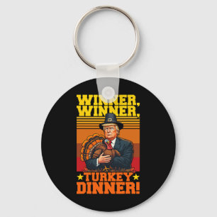 Porte-clés Drôle Trump Winner Dîner Turquie Thanksgivi