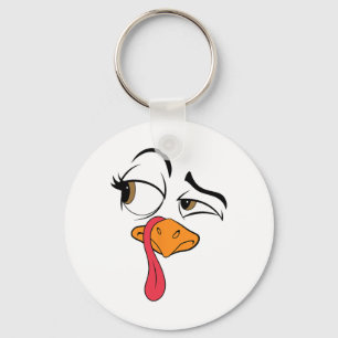 Porte-clés Drôle Turquie Cool Turquie Thanksgiving Costume Ho
