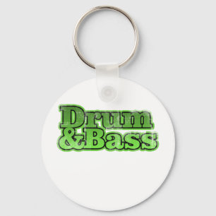 Porte-clés Drum et Bass Green