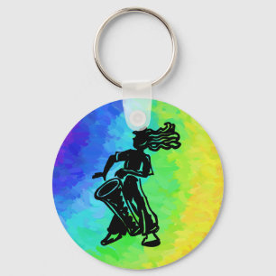 Porte-clés Drum New York Boogie Nights Rainbow