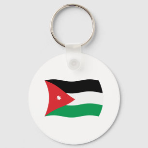 Porte-clés du drapeau de la Jordanie
