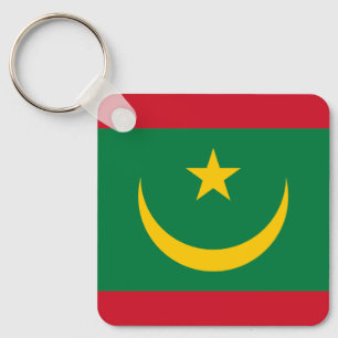 Porte-clés du drapeau de la Mauritanie