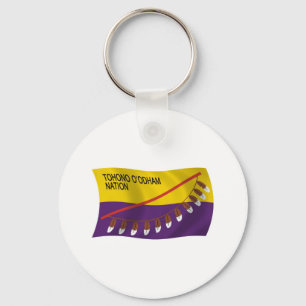 Porte-clés du drapeau de la nation Tohono O'odham