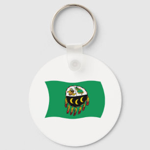Porte-clés du drapeau de la tribu Kutenai