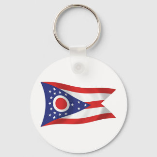 Porte-clés du drapeau de l'Ohio