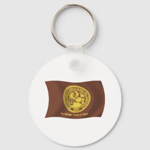 Porte-clés du drapeau des tribus Shoshone Bannock