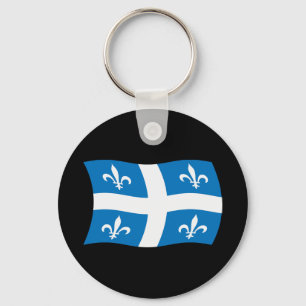 Porte-clés du drapeau du Québec
