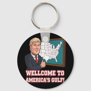 Porte-clés Du Golfe De Wellcome Des États-Unis D'Amérique