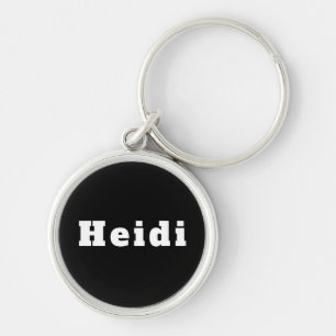 Porte-clés du nom de Heidi