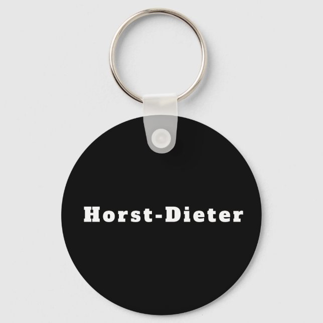 Porte-clés du nom de Horst-Dieter (Recto)