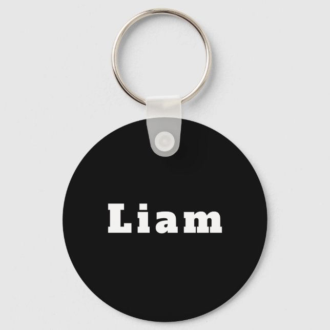 Porte-clés du nom de Liam (Recto)