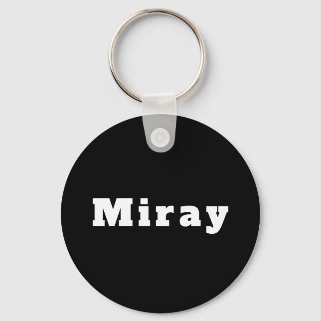 Porte-clés du nom de Miray (Recto)