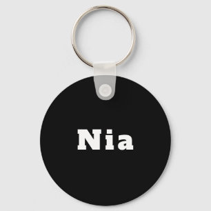 Porte-clés du nom de Nia