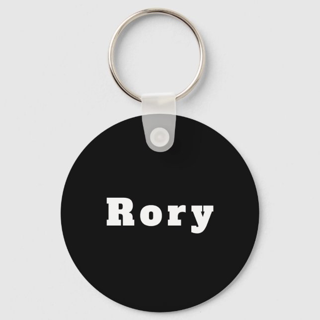 Porte-clés du nom de Rory (Recto)
