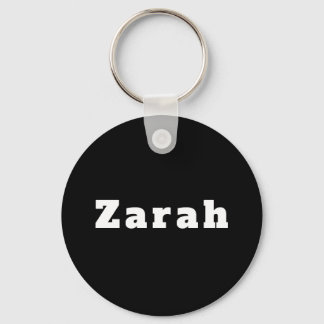 Porte-clés du nom de Zarah