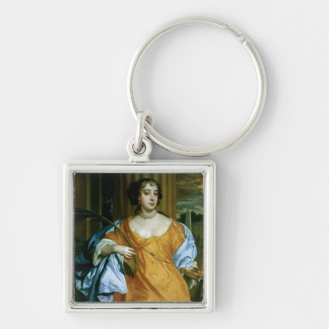 Porte-clés Duchesse de Barbara Villiers de Cleveland (Devant)