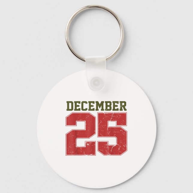 Porte-clés Duck Retro Halls Christmas Mallard Xmas Duck Happy (Recto)