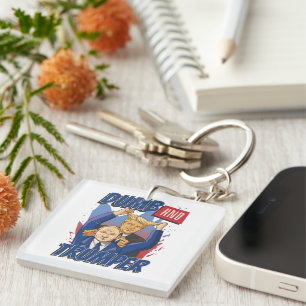 Porte-clés Dumb and Trumper 