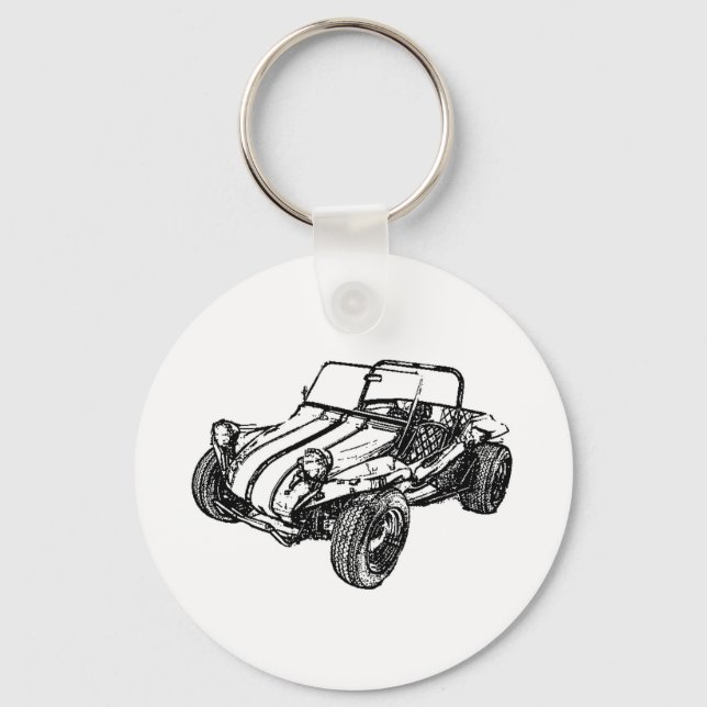 Porte-clés Dune Buggy (Recto)