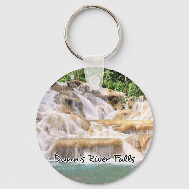 Porte-clés Dunn's River Falls Jamaïque closeup (Recto)