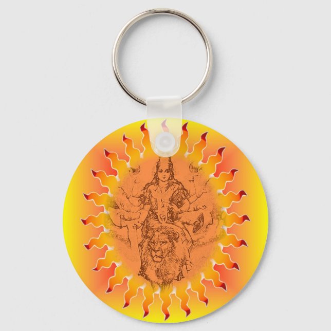 Porte-clés Durga Ma Porte - clé (Recto)
