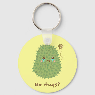 Porte-clés Durian triste qui ne reçoit aucune étreinte