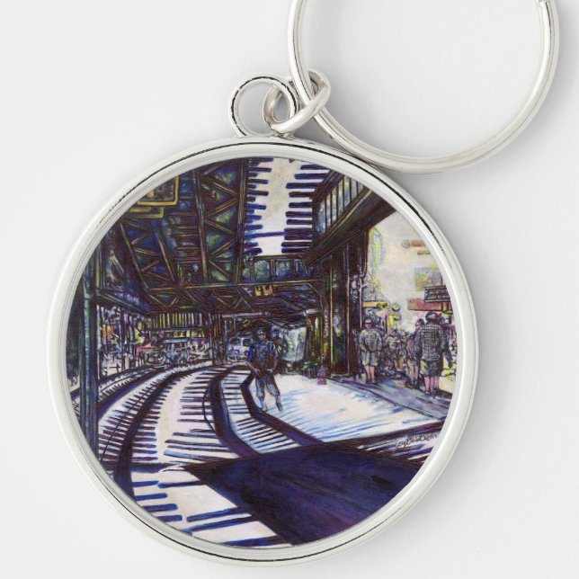 Porte-clés Dusting the Piano (Devant)