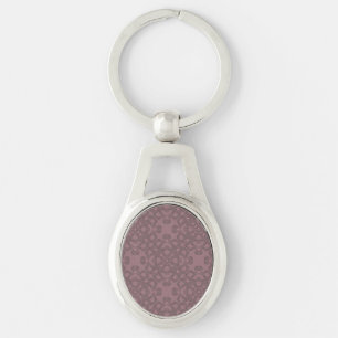 Porte-clés Dusty rose motif