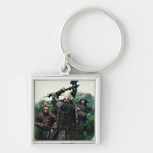 Porte-clés Dwalin, Nori et Bofur Graphic