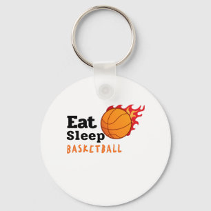 Porte-clés Eat Sleep Basketball