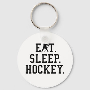 Porte-clés Eat Sleep Hockey - Hockey Lovers      