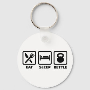 Porte-clés Eat sleep Kettlebell