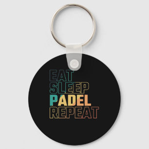 Porte-clés Eat Sleep Padel Repeat