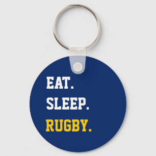 Porte-clés Eat Sleep Rugby