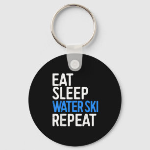 Porte-clés Eat Sleep Water Ski