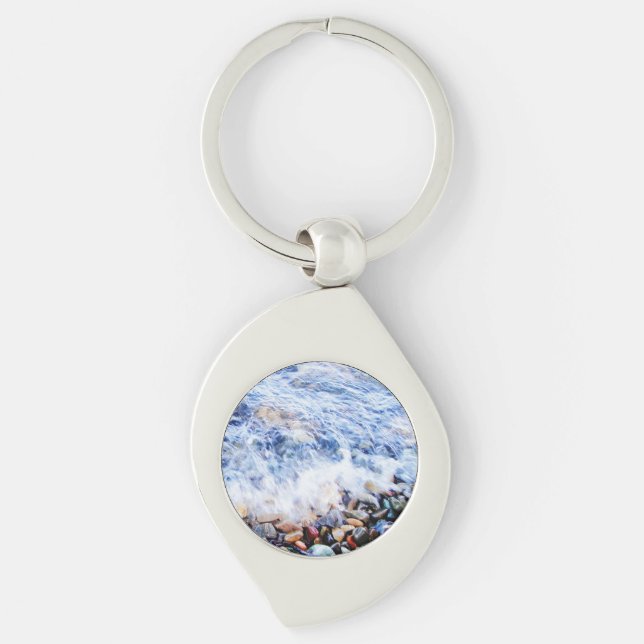 Porte-clés Eau bleue (Devant)