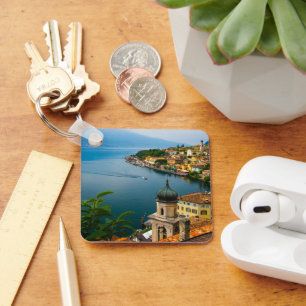 Porte-clés Eau   San Benedetto Church Lake Garda, Italie