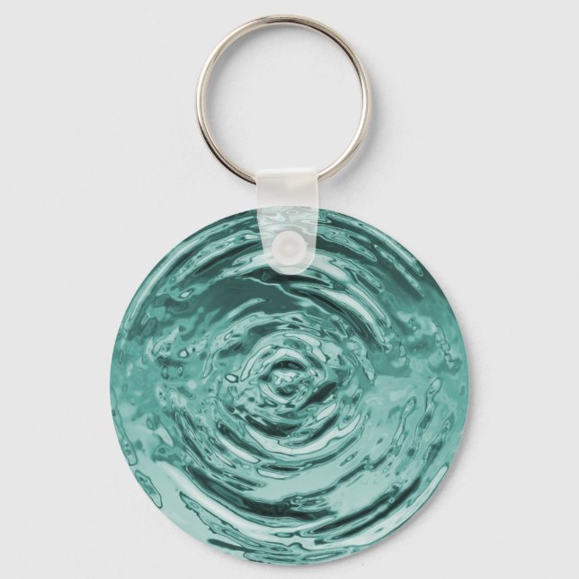 Porte-clés Eau Turquoise (Recto)