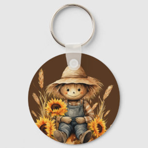 Porte-clés Écart avec tournesol