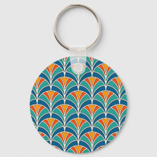 Porte-clés Échelle de poisson : asiatique traditionnel
