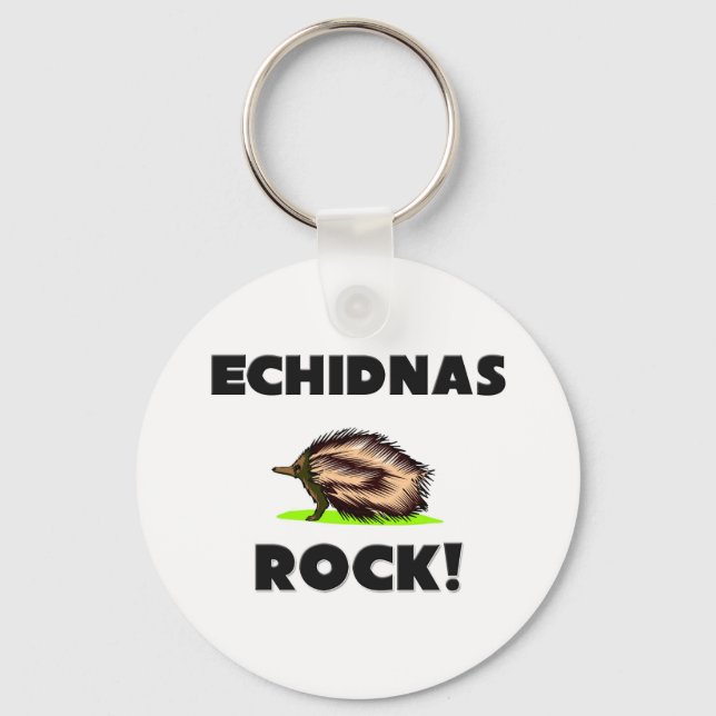 Porte-clés Echidnas Rock (Recto)