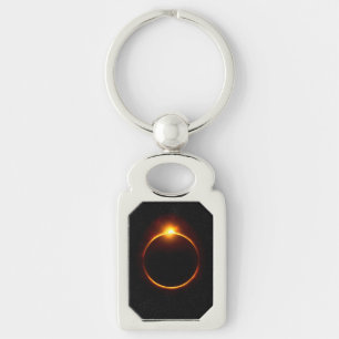 Porte-clés Éclipse solaire Sun foncé et lune