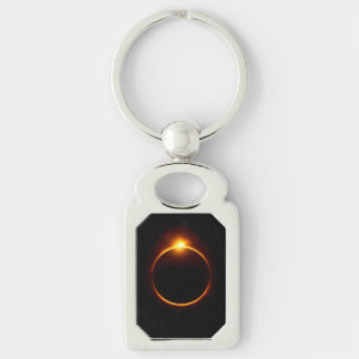 Porte-clés Éclipse solaire Sun foncé et lune