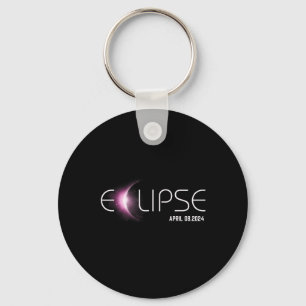 Porte-clés Éclipse solaire totale 04 08 24 Totalité 2024 1