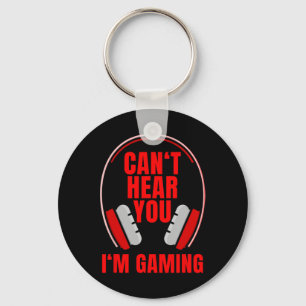 Porte-clés Écoutez-vous Casque de jeu 