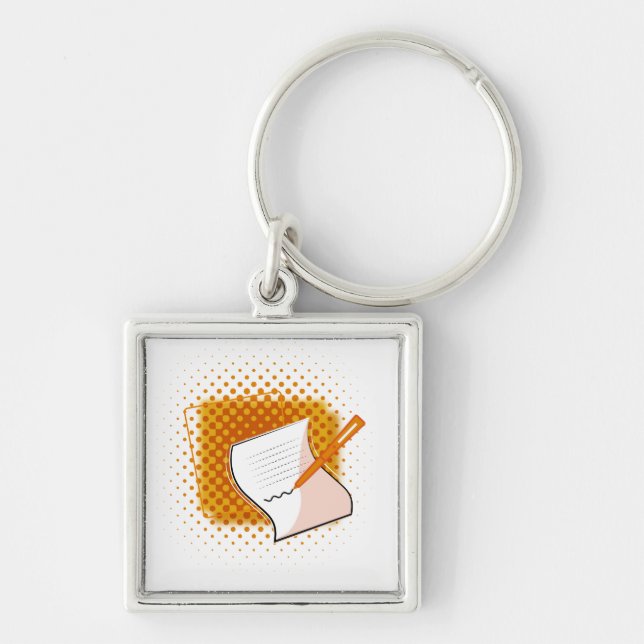 Porte-clés Écriture Lover (Devant)