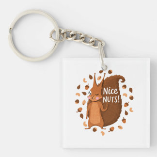 Porte-clés Écureuil de noix croustillant 41