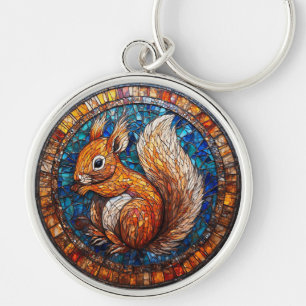 Porte-clés Écureuil en motif détaillé