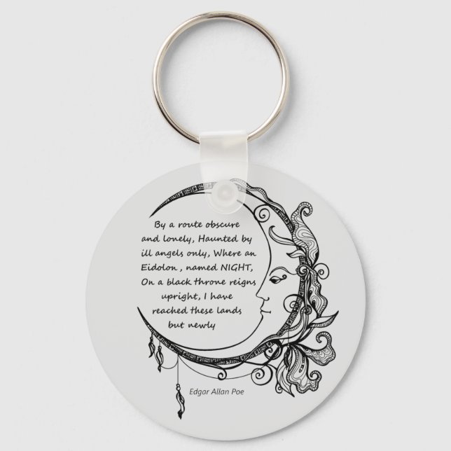 Porte-clés Edgar Allan Poe Dreamland Dreamland (Recto)